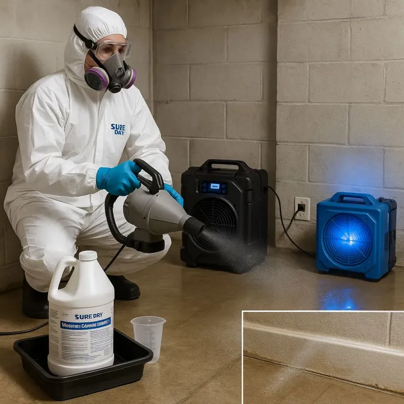Sanitization and Odor Removal process in West Conshohocken, PA