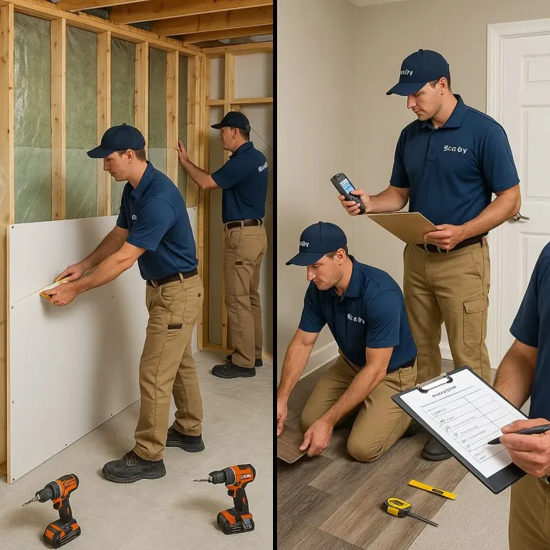 Repairs and Reconstruction process in West Conshohocken, PA