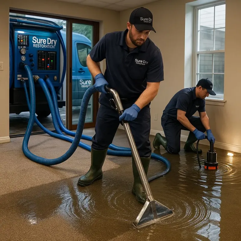 Water Extraction and Removal process in West Conshohocken, PA